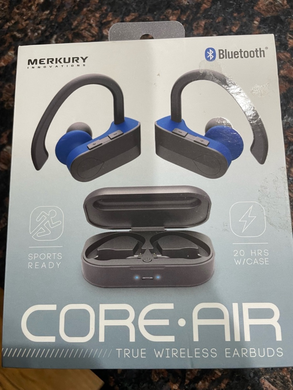 Merkury Core Air True Wireless Earbuds - Blue Never Used